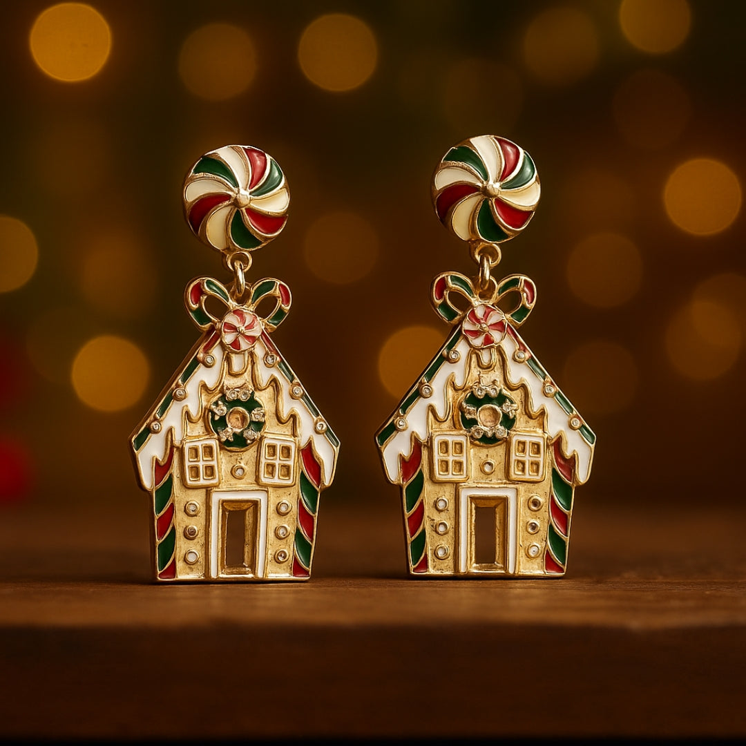 Candy House Earrings