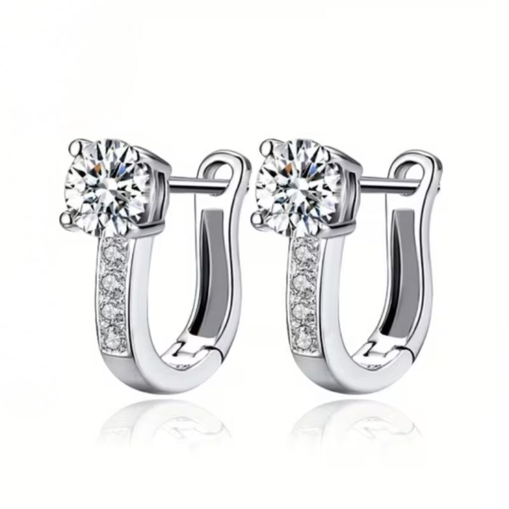 Earrings with CZ Stones