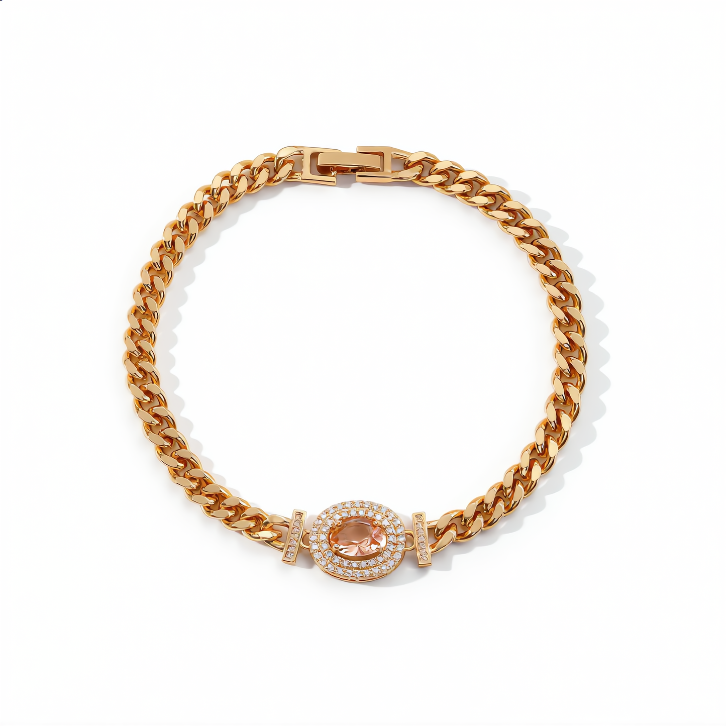 Luxury Crystal Bracelet | Gold