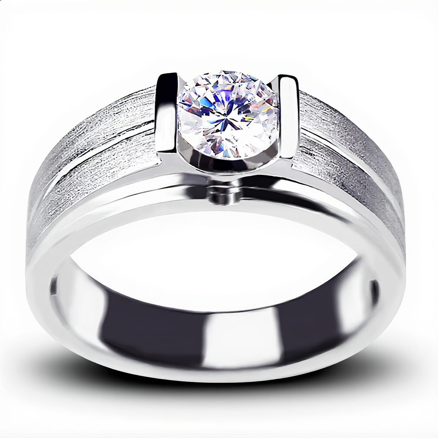 Classic Crystal Solitaire Ring | Rose Gold