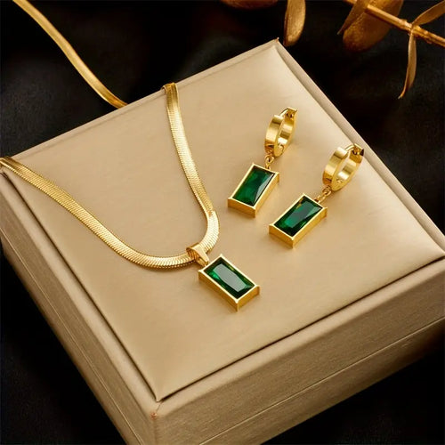 Iselotte Verdain Jewelry Set | Gold 18k