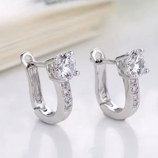 Earrings with CZ Stones