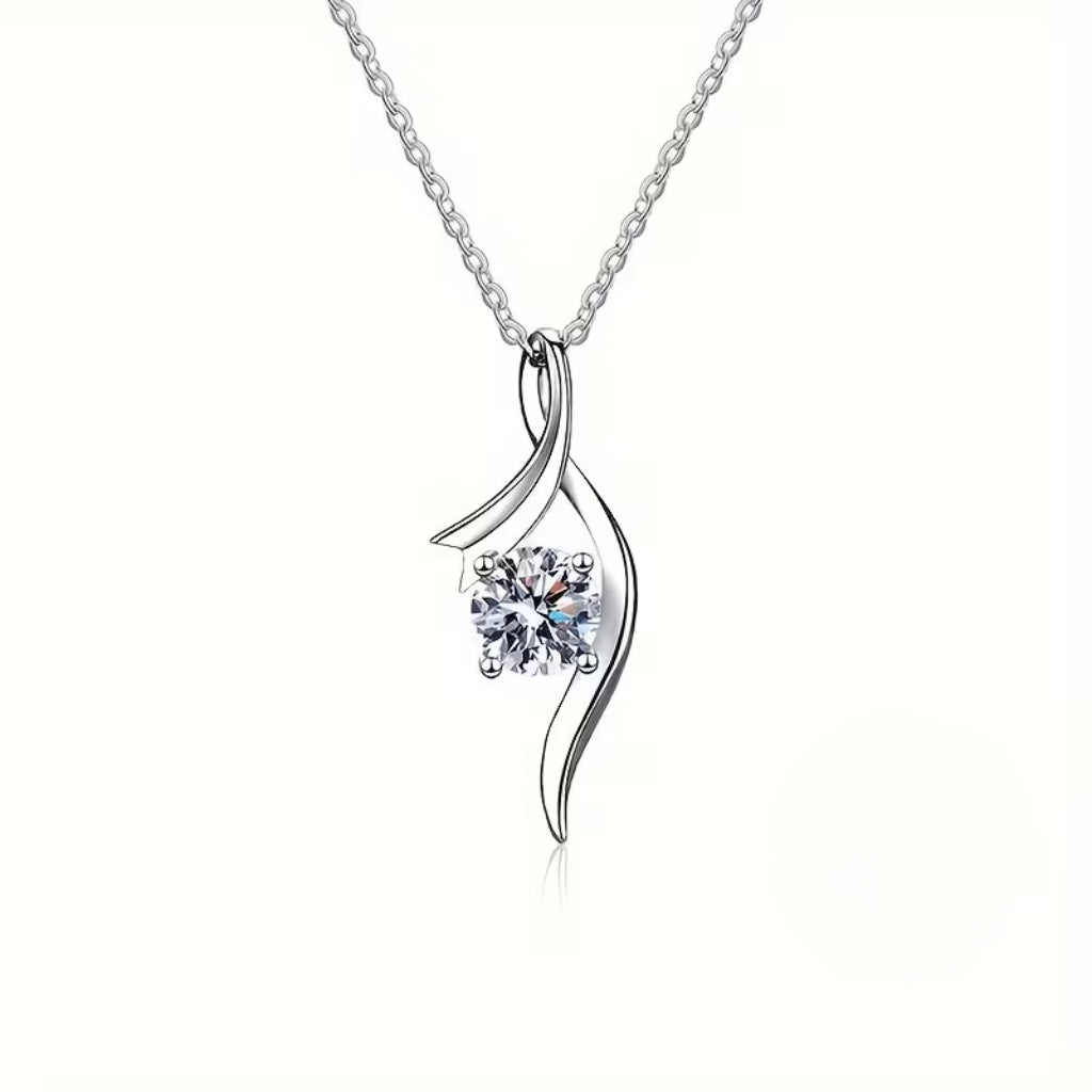 Elegant Moissanite Necklace