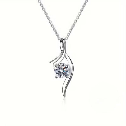Elegant Moissanite Necklace