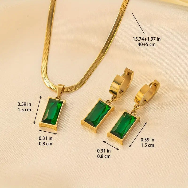 Iselotte Verdain Jewelry Set | Gold 18k
