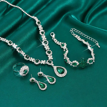 Adriana Lysandre Jewelry emerald | White Gold