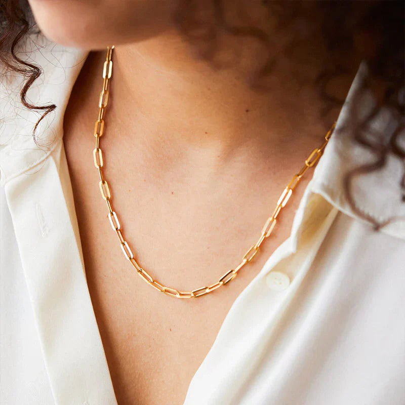 Archen Elegant Chain Necklace | Gold 14k