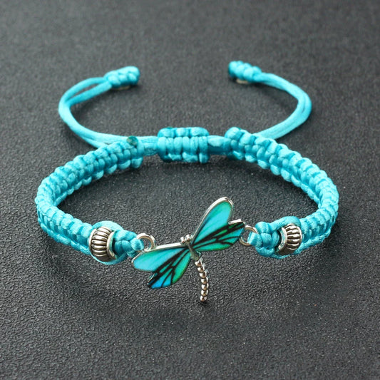 Dragonfly Dreams Handwoven Bracelet