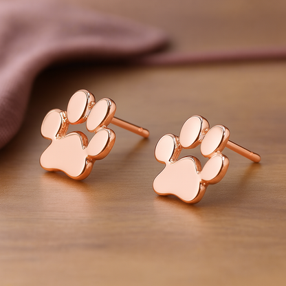 Hypoallergenic Paw Earrings â€“ Made of Stainless Steel