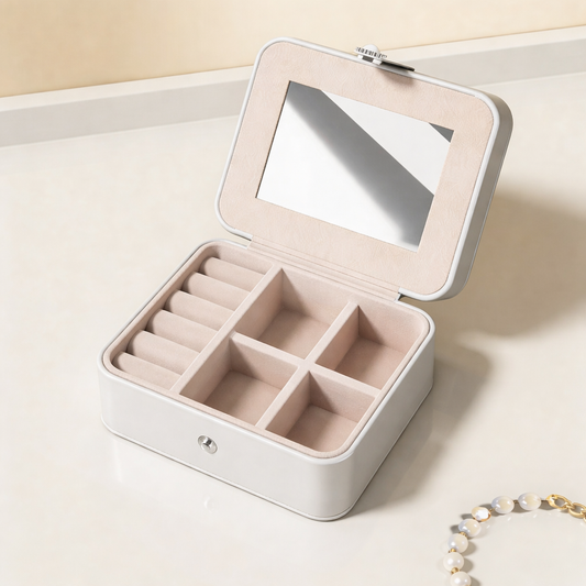 Premium Jewelry Box With Mirror