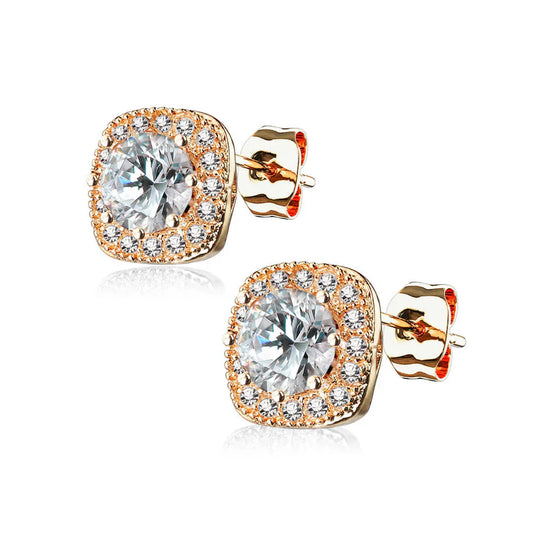 Glennis Earring | Rose gold 18k