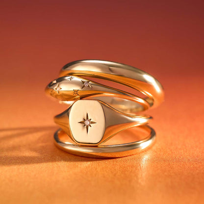 Diamond Dome Ring