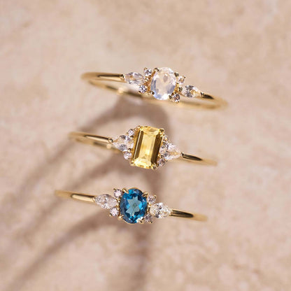 Moonstone Muse Ring