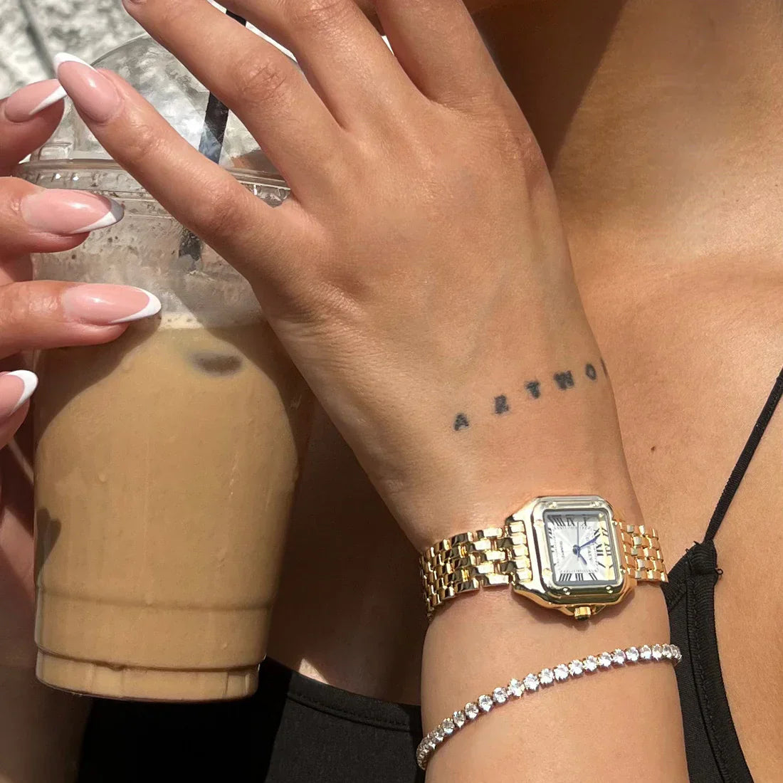 Fienna Watch | Gold