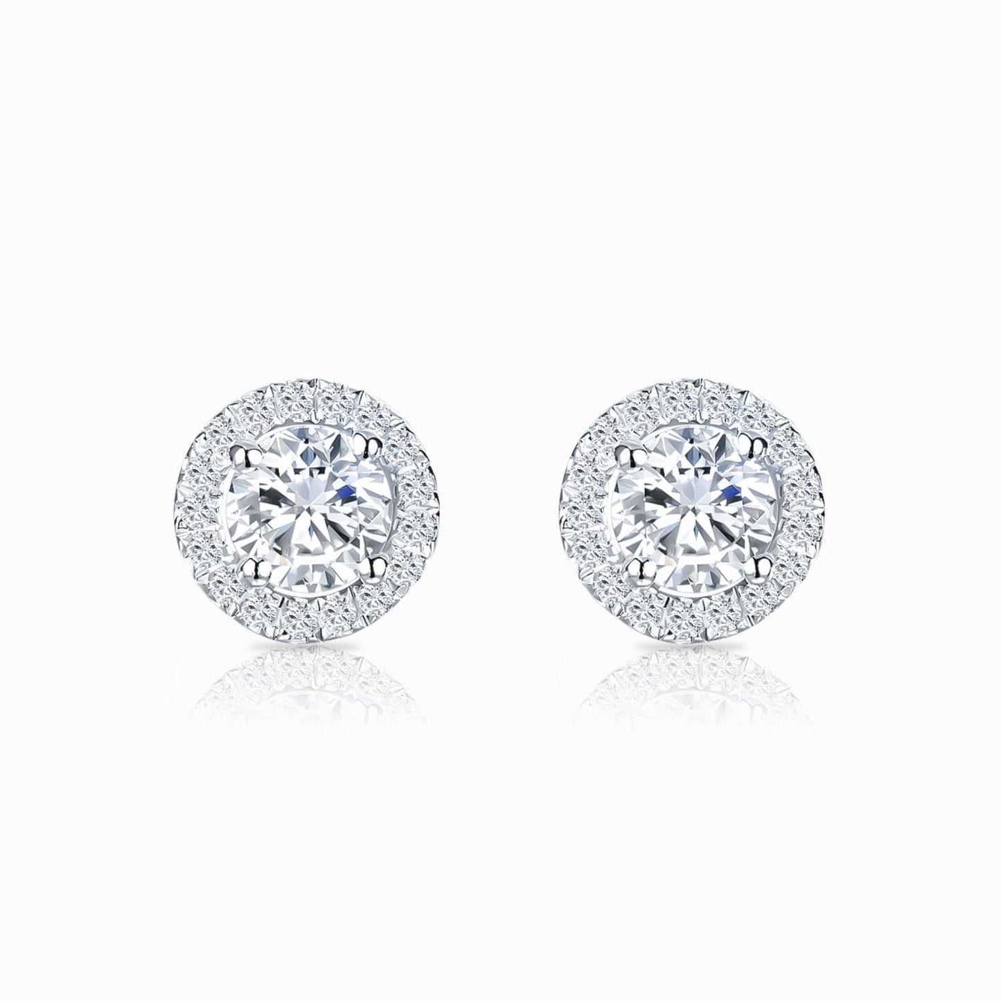Belle dame earrings | White gold 17k