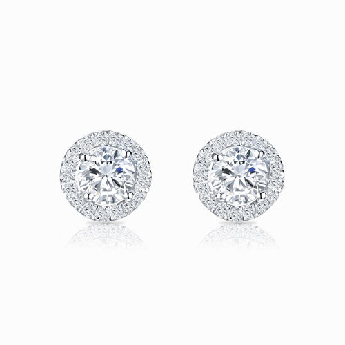 Belle dame earrings | White gold 17k