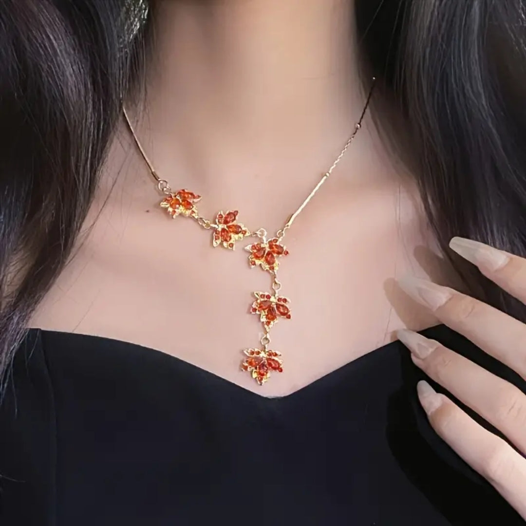 Fall Leaf Trail Necklace