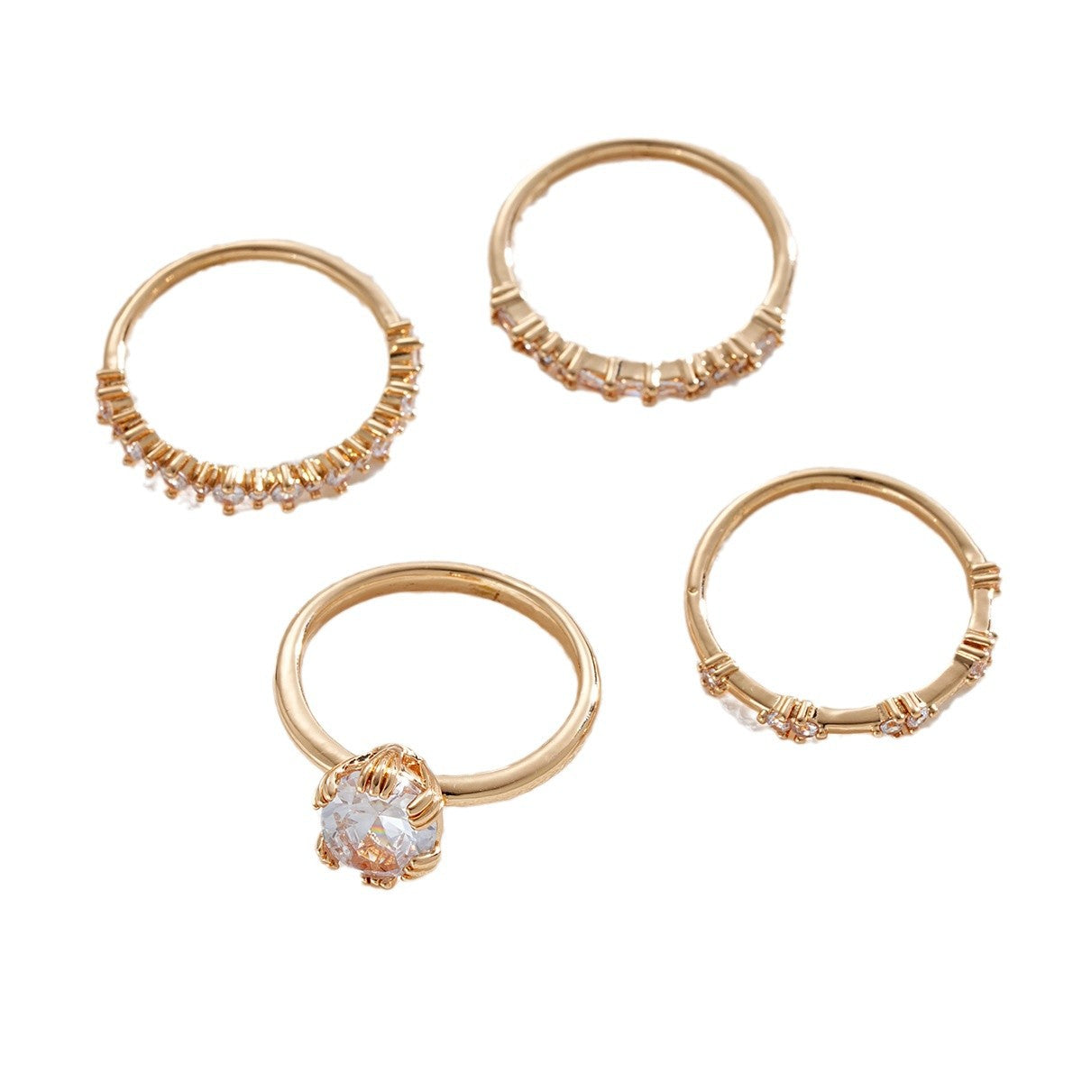 SolÃ¨ne Viremont Ring Set | Gold