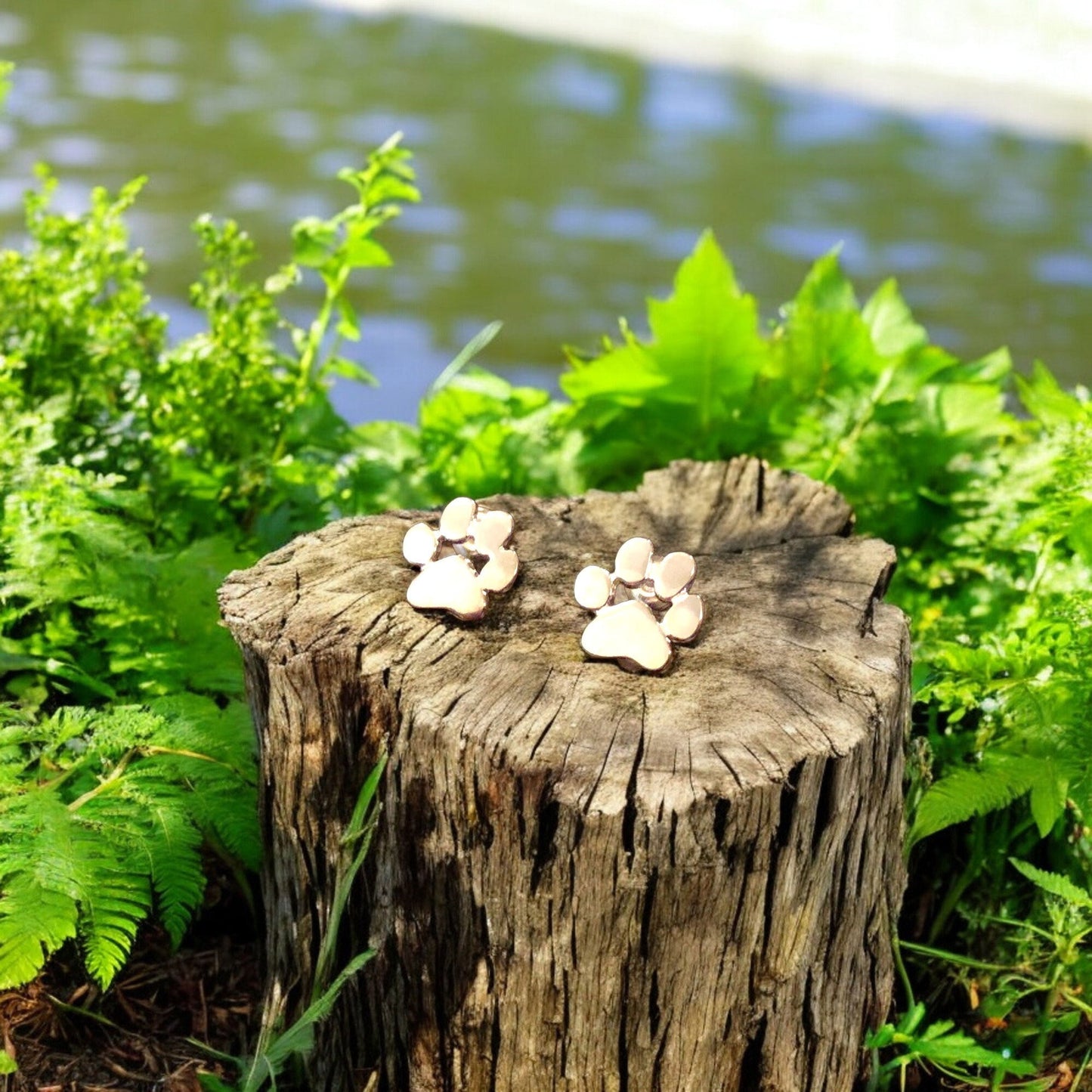 Hypoallergenic Paw Earrings â€“ Made of Stainless Steel