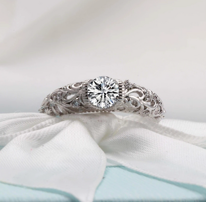 Elegant Sterling Silver Ring