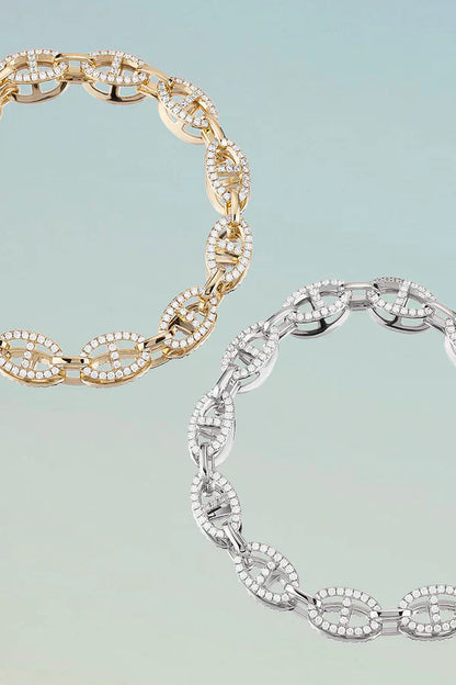 Isla Marina Bracelet | White Gold
