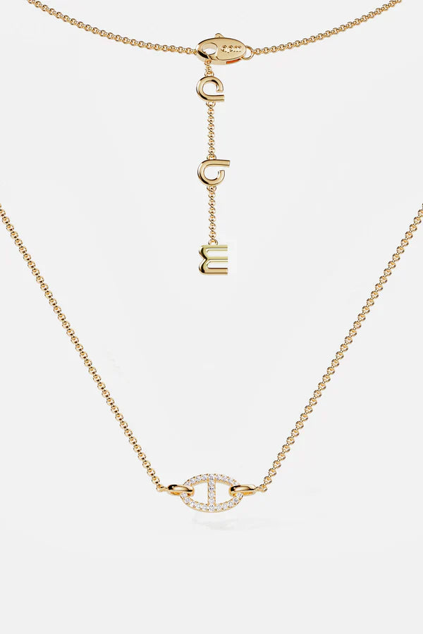 Isla Marina Necklace | White Gold