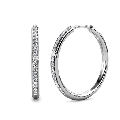 Sorel Pave Earrings | Gold