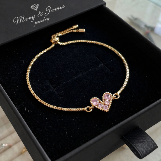 Blush Love Bracelet | Gold
