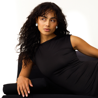 Giselle Pearl Earrings | White Gold 14k