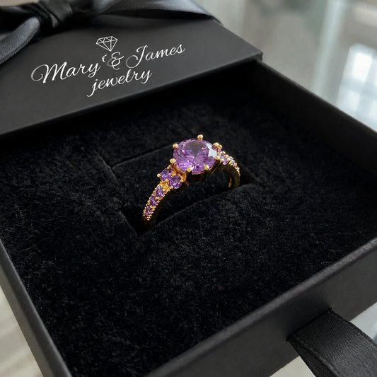 Celia Virelyn Ring | Rose Gold