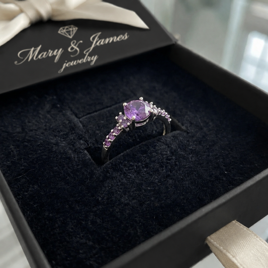 Celia Virelyn Ring | White Gold