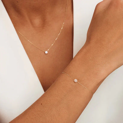 ClÃ©a Zirconia Stone Set | Gold