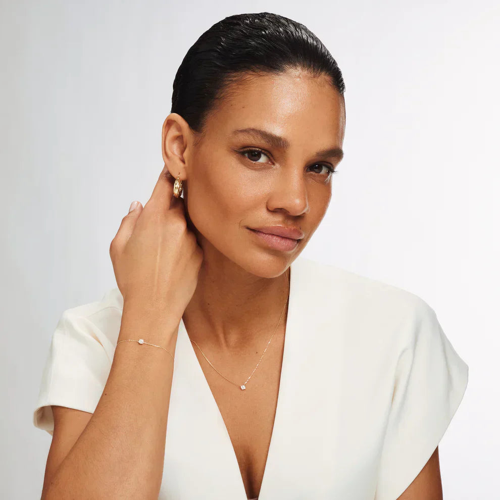 ClÃ©a Zirconia Stone Set | Gold