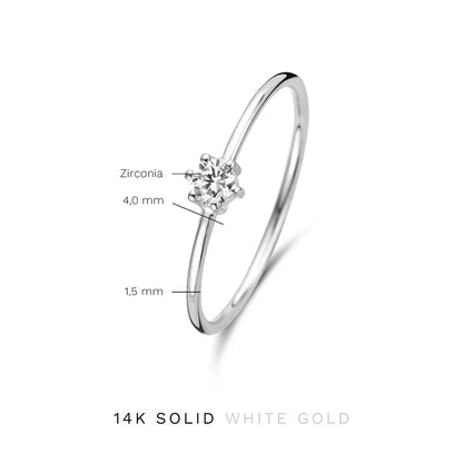 Abella Maris Ring | White Gold