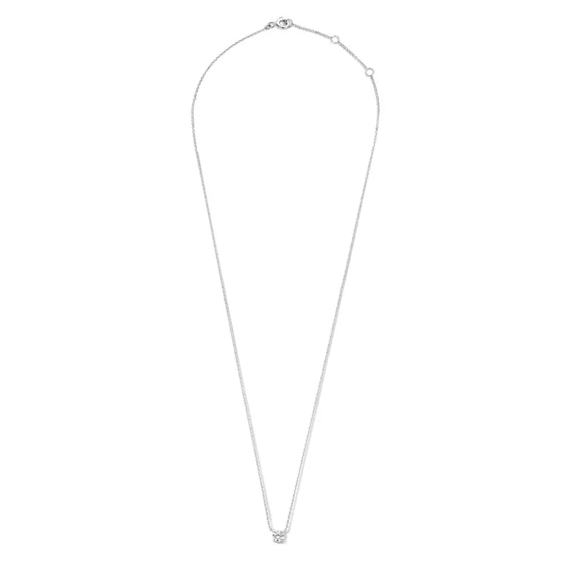 ClÃ©a Stone Necklace | White Gold