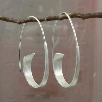 Vintage Spiral Earrings | Gold