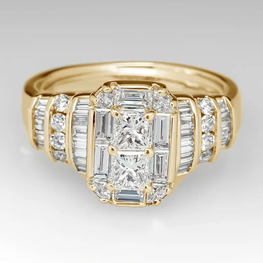 Golden Bright Ring