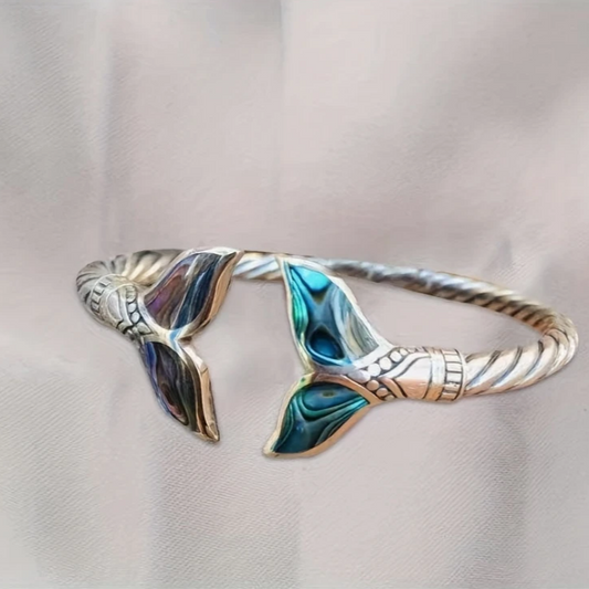 Ocean Silver Tail Bracelet