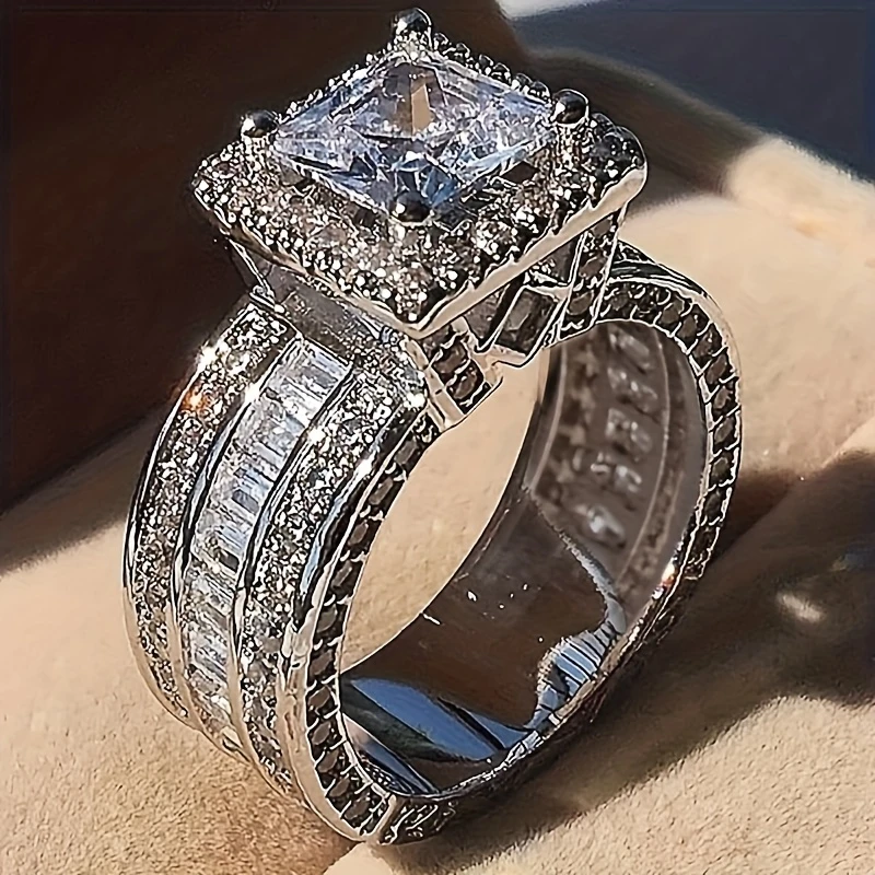 Bright Silvered Ring