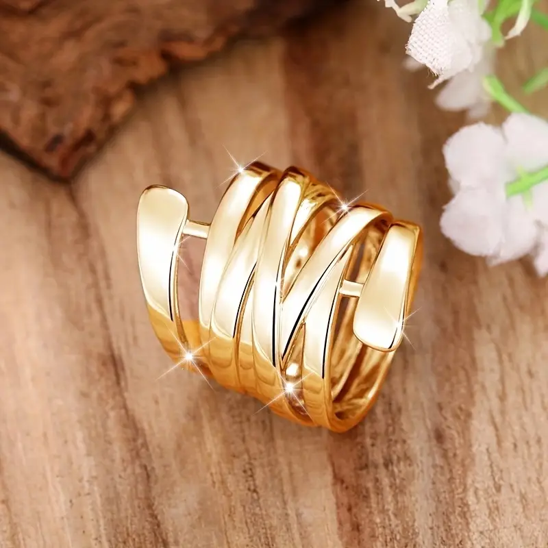 Layered Golden Ring