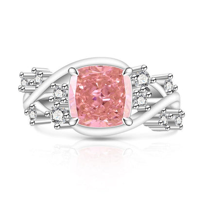 Ice Blossom Gem Ring | Silver