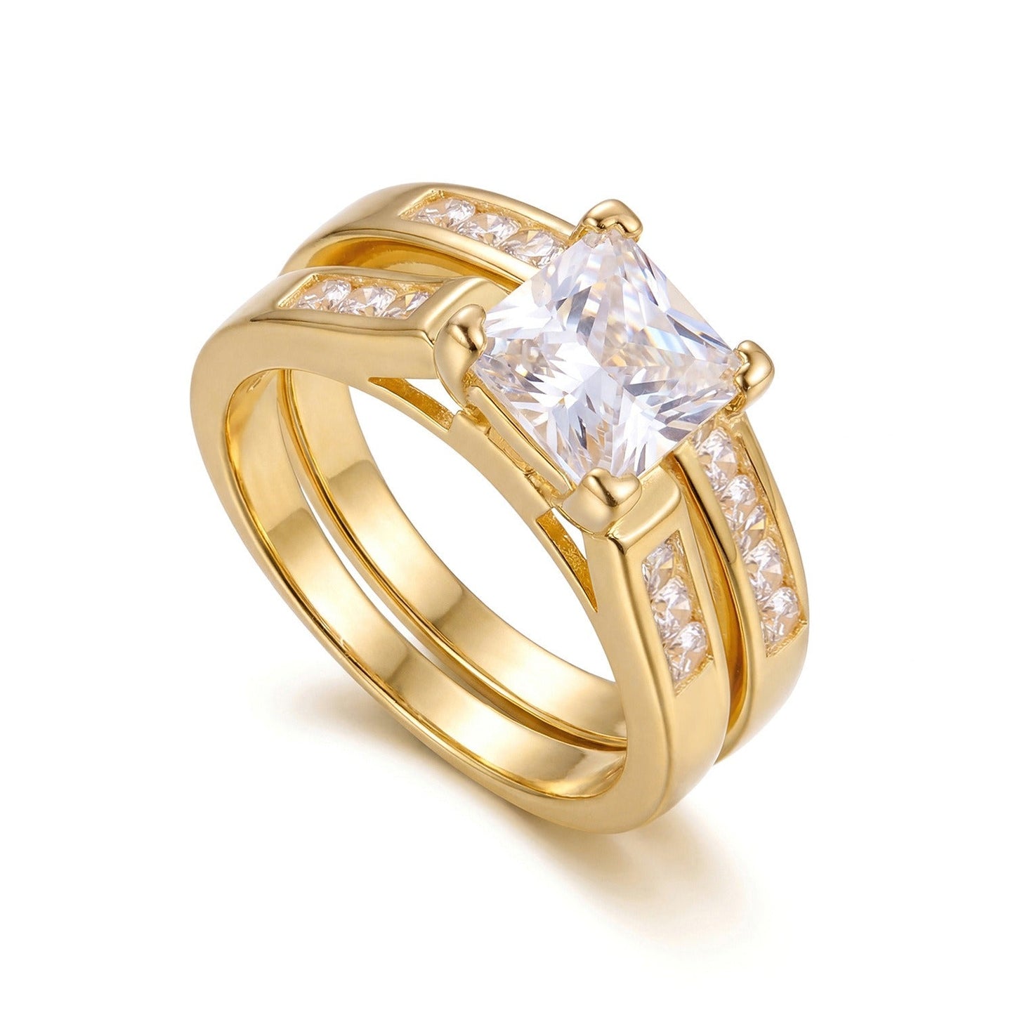 Luxury Double Band Ring | Gold