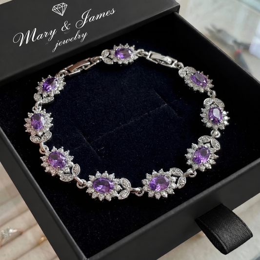 Iridessa Violetthorn Bracelet | White Gold