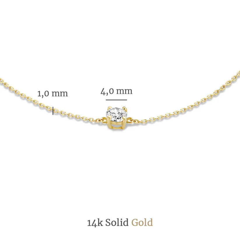 ClÃ©a Zirconia Stone Set | Gold
