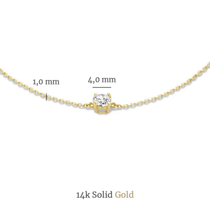 ClÃ©a Zirconia Stone Set | Gold