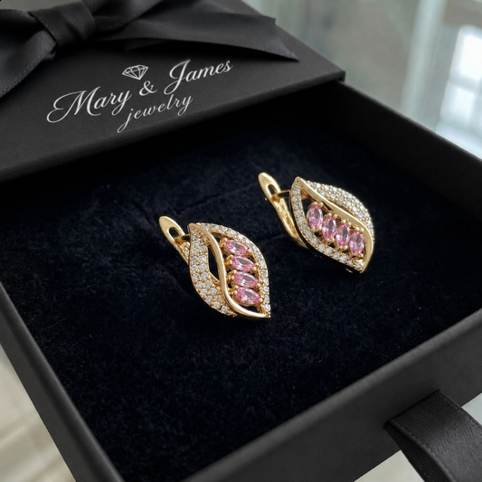 Isola Blushlune Earrings | Gold