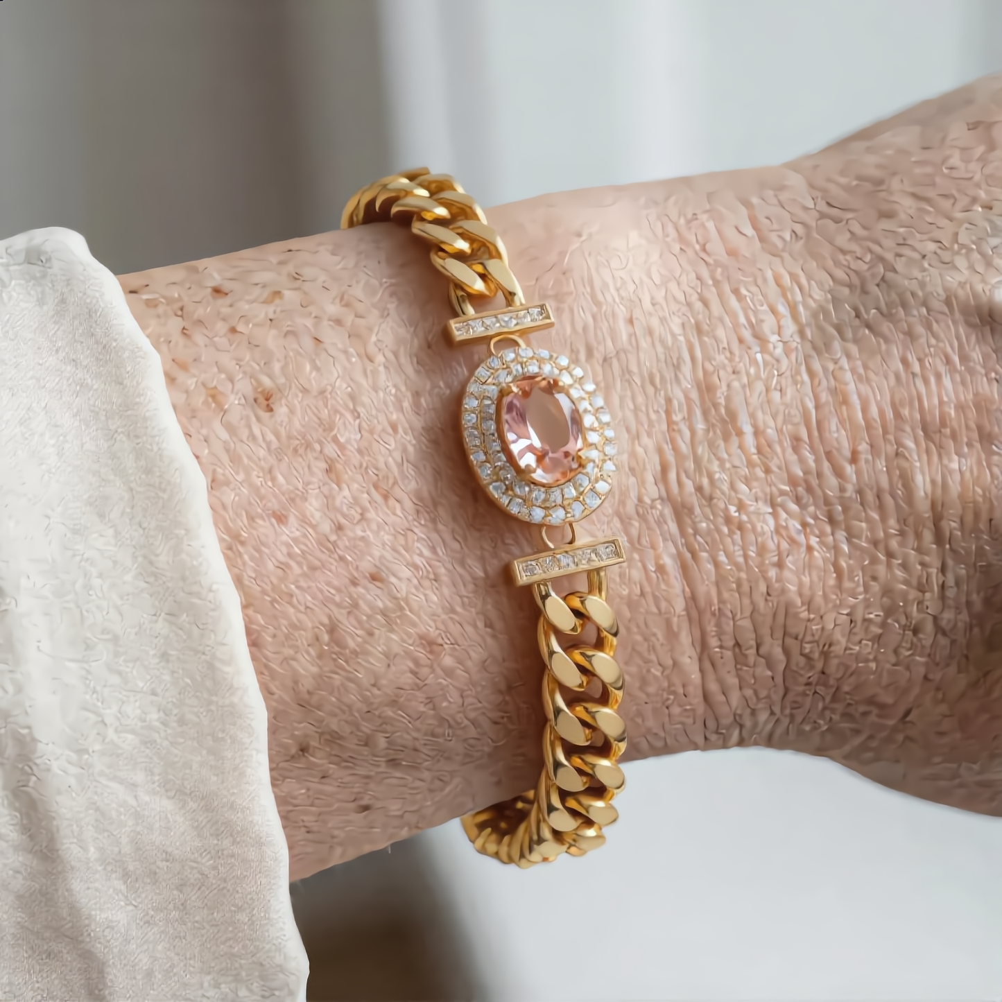 Luxury Crystal Bracelet | Gold