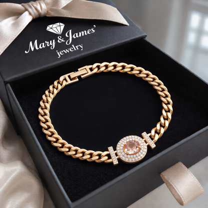 Luxury Crystal Bracelet | Gold