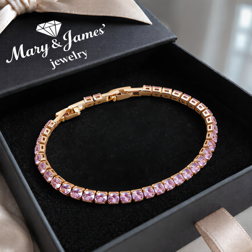 Luxury Gemstone Bracelet | Gold