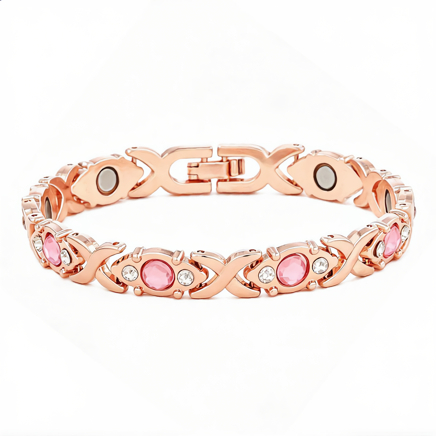Eternal Gemstone Bracelet | Rose Gold